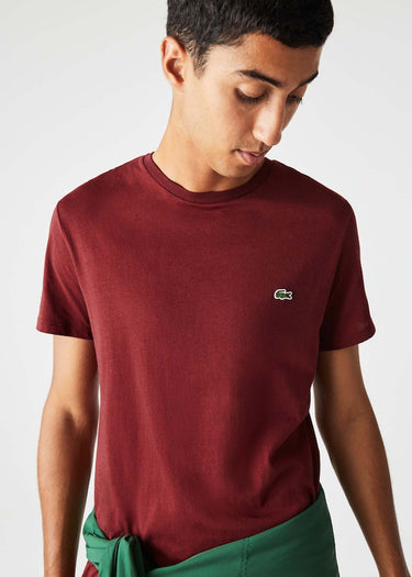 Lacoste T-shirts T-shirt - cranberry