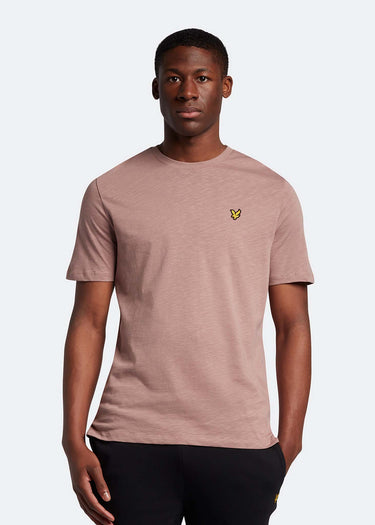 Lyle & Scott T-shirts Slub t-shirt - hutton pink