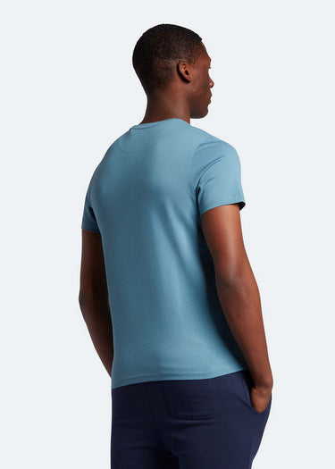 Lyle & Scott T-shirts Plain t-shirt - skipton blue