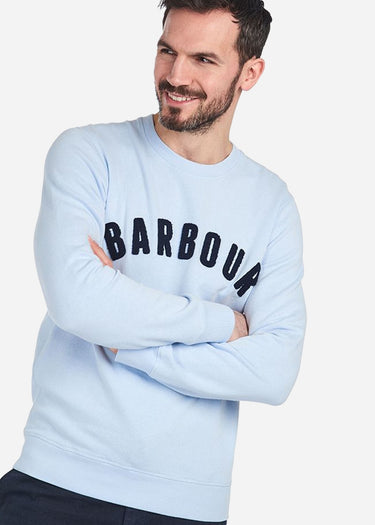 Barbour Truien Prep logo crew - herritage blue