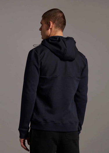 Lyle & Scott Vesten A Softshell jersey zip hoodie - dark navy