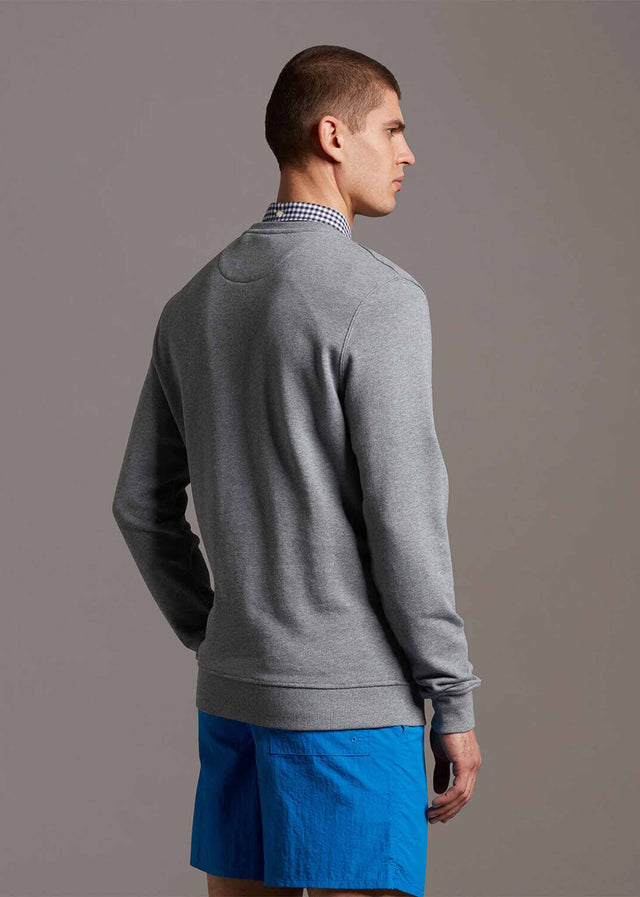 Lyle & Scott Truien Crew neck sweatshirt - mid grey marl