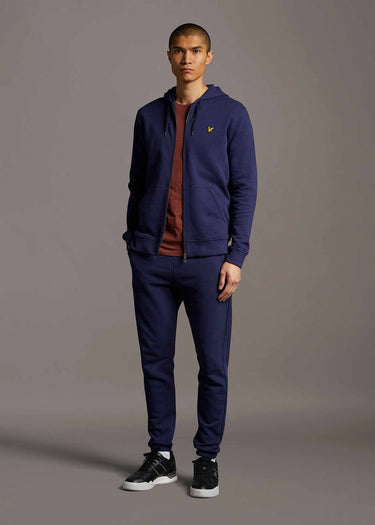 Lyle & Scott Vesten Zip through hoodie - navy