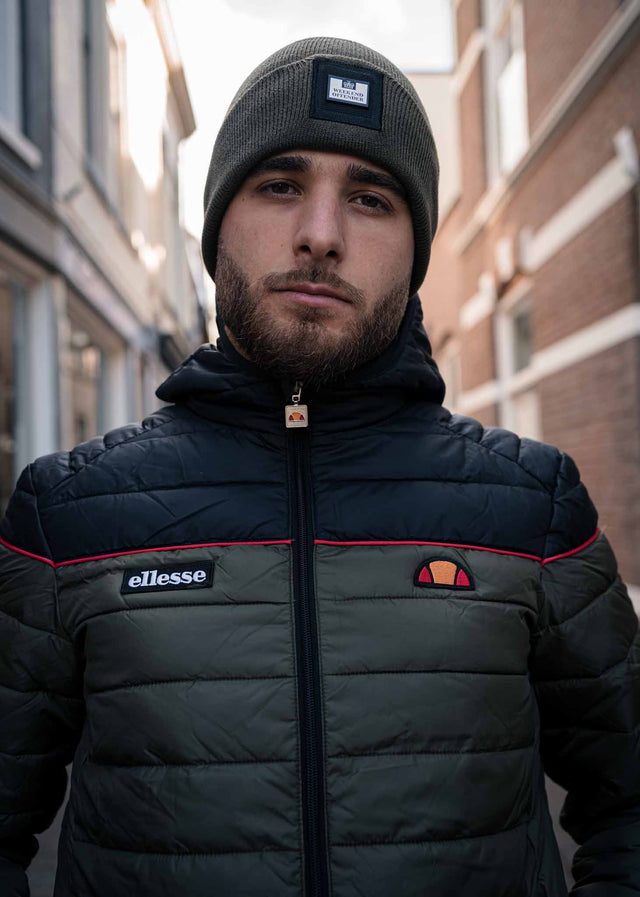Ellesse Jassen Lombardy 2 padded jacket - khaki
