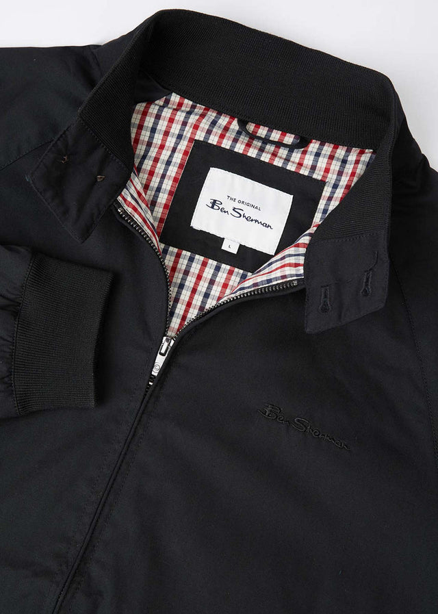 Ben Sherman Jassen Signature harrington - black
