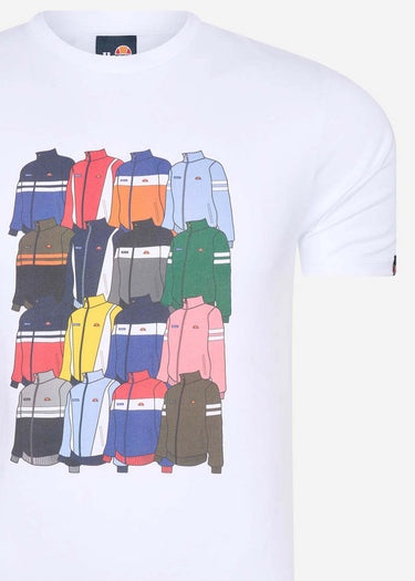 Ellesse T-shirts Burgdorf tee - white