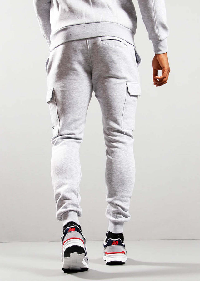 Marshall Artist Joggingbroeken Siren cargo jogger - grey marl