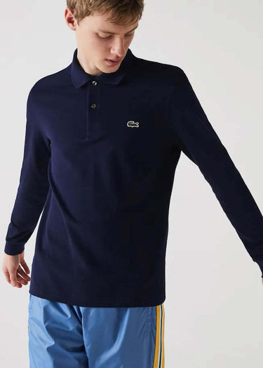 Lacoste Longsleeve Polo's Longsleeve polo - navy blue