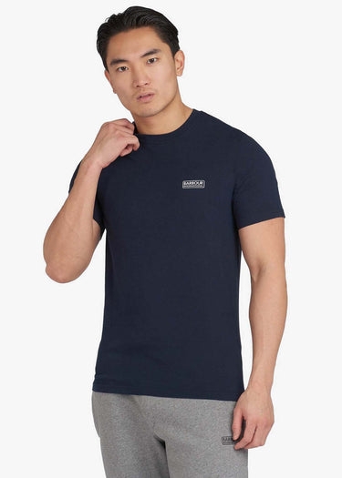 Barbour International T-shirts Small logo tee - international navy