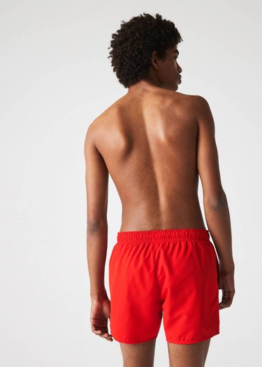 Lacoste Zwembroeken Swimming trunks - red navy blue