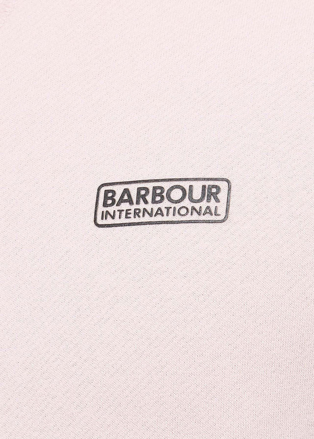 Barbour International Truien Essential crew sweat - pink cinder