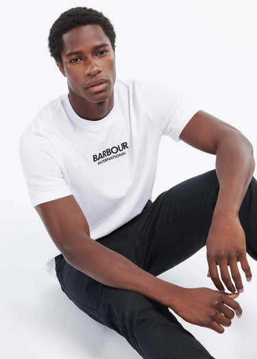 Barbour International T-shirts Formula tee - white