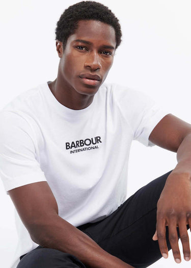 Barbour International T-shirts Formula tee - white