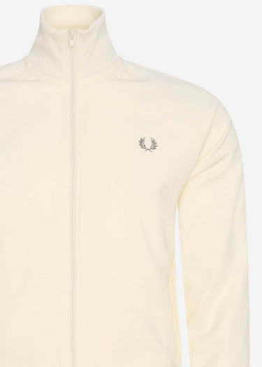 Fred Perry Vesten Tonal taped track jacket - ecru