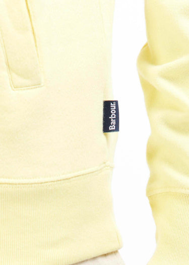 Barbour Hoodies Acton hoodie - lemon zest