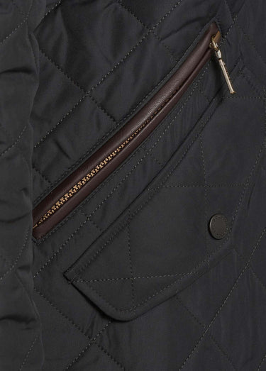 Barbour Jassen Chelsea sportquilt - black