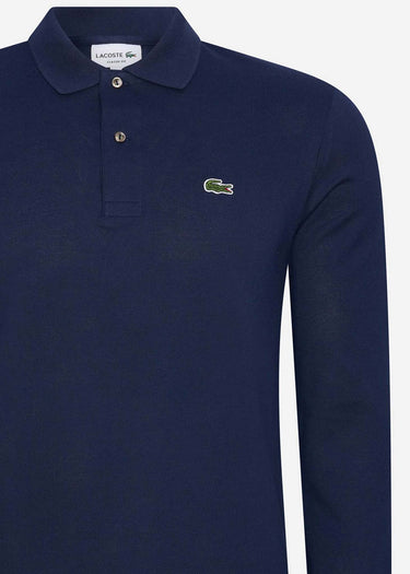 Lacoste Longsleeve Polo's Longsleeve polo - navy blue