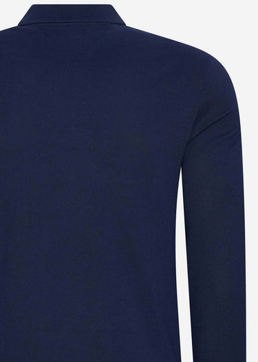 Lacoste Longsleeve Polo's Longsleeve polo - navy blue