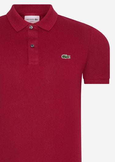 Lacoste Polo's Polo - bordeaux