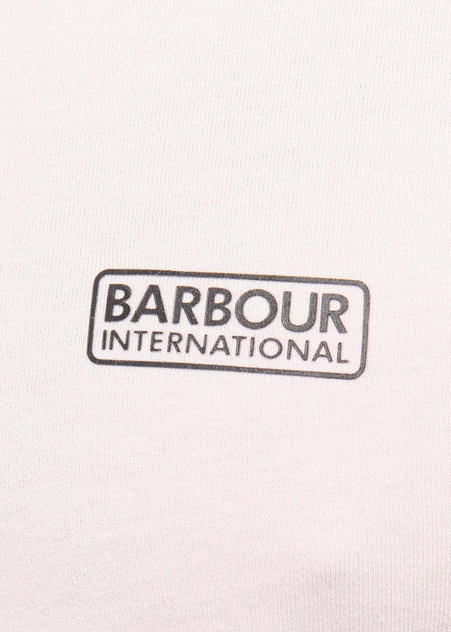 Barbour International T-shirts Small logo tee - pink cinder