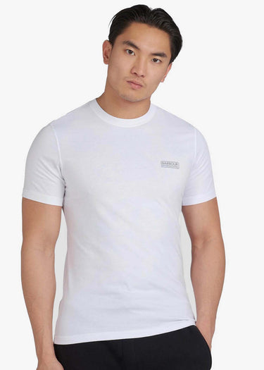 Barbour International T-shirts Essential small logo tee - white