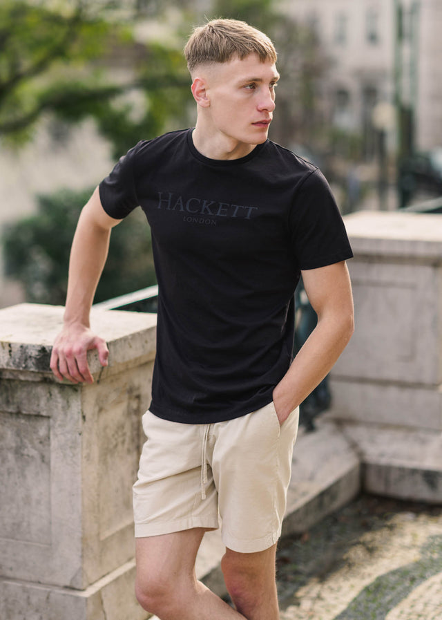 Hackett London T-shirts Hackett london t-shirt - black