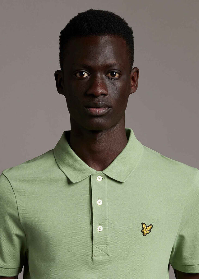 Lyle & Scott Polo's Plain polo shirt - fern green