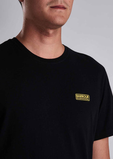 Barbour International T-shirts Essential small logo tee - black