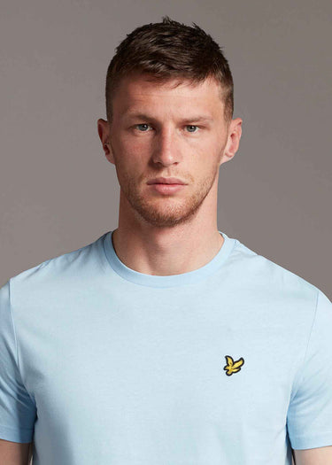 Lyle & Scott T-shirts Plain t-shirt - light blue