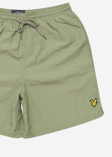Lyle & Scott Zwembroeken Plain swimshort - moss