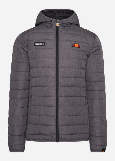Ellesse Jassen Lombardy padded jacket - dark grey marl