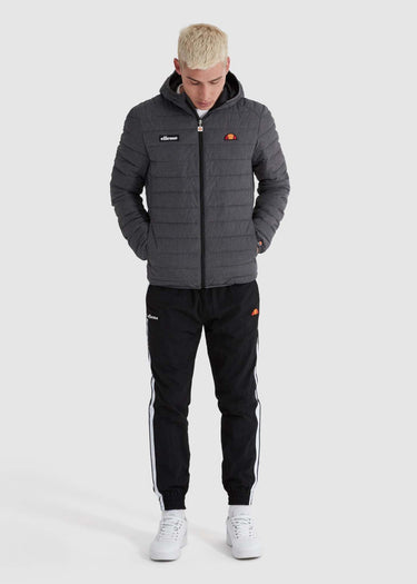 Ellesse Jassen Lombardy padded jacket - dark grey marl