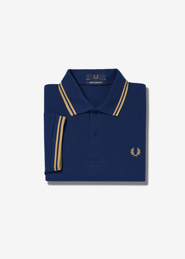 Fred Perry Polo's Twin tipped fred perry shirt - french navy