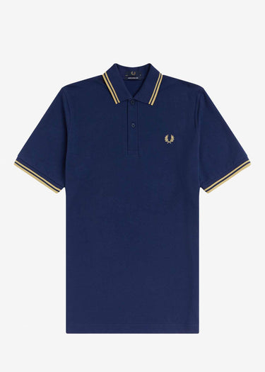Fred Perry Polo's Twin tipped fred perry shirt - french navy