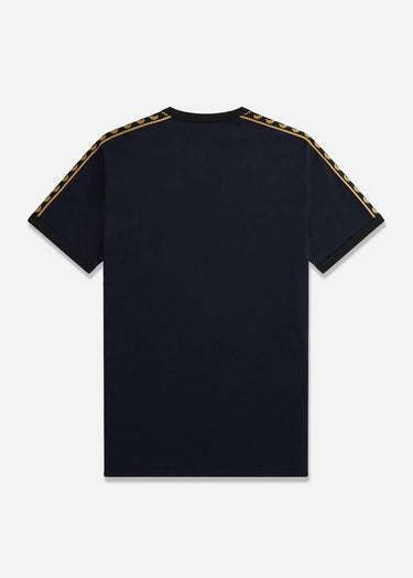 Fred Perry T-shirts Gold taped ringer t-shirt - navy