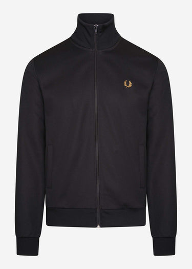 Fred Perry Vesten Embroidered track - black