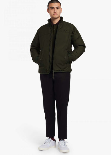 Fred Perry Jassen Insulated zip-through jacket - hunting green