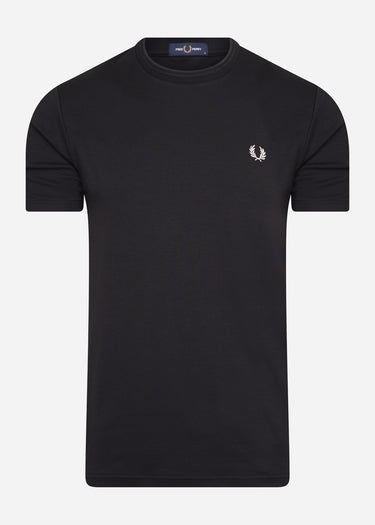 Fred Perry T-shirts Laurel wreath t-shirt - black