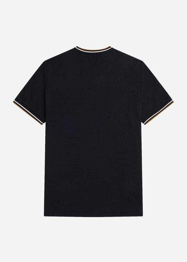 Fred Perry T-shirts Twin tipped t-shirt - black
