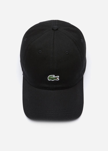 Lacoste Petten Cotton twill cap - black
