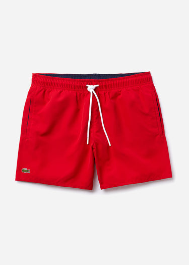 Lacoste Zwembroeken Swimming trunks - red navy blue