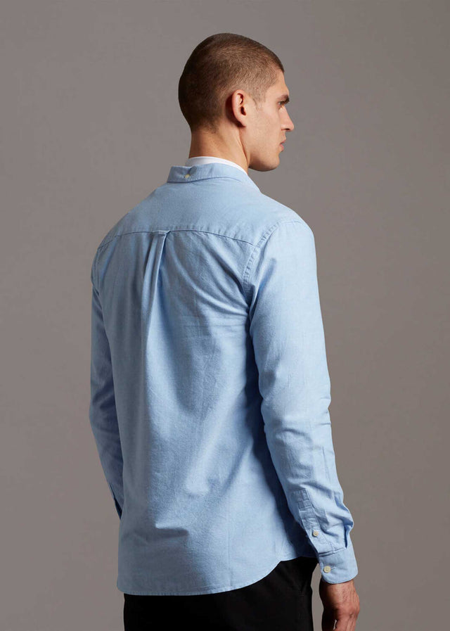 Lyle & Scott Overhemden Oxford shirt - riviera blue
