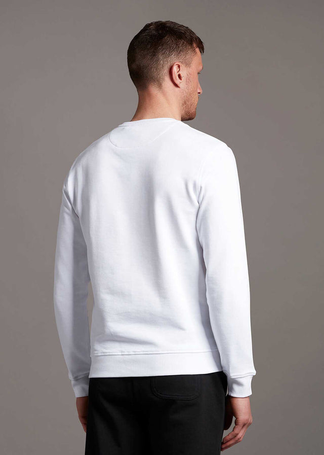 Lyle & Scott Truien Crew neck sweatshirt - white
