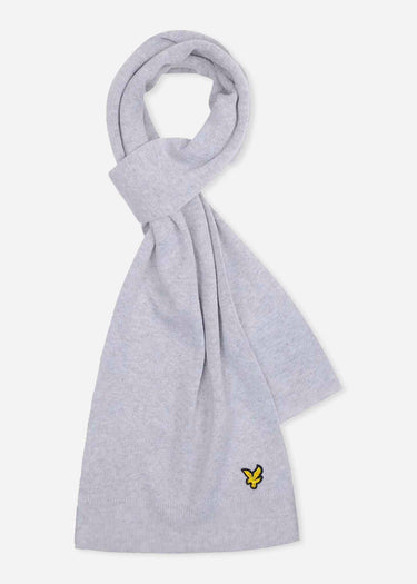 Lyle & Scott Sjaals Scarf - light grey marl