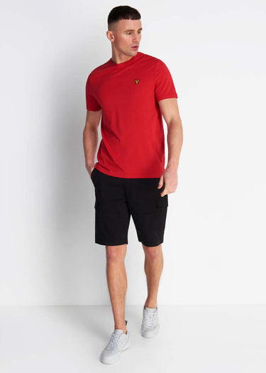 Lyle & Scott T-shirts Crew neck t-shirt - gala red