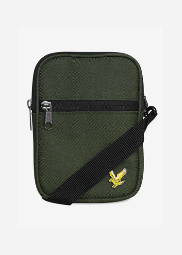 Lyle & Scott Tassen Mini Messenger - jade green