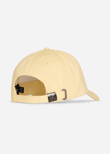 Lyle & Scott Petten Baseball cap - lemon