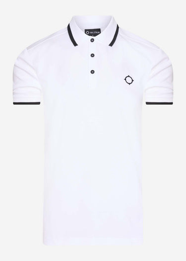 MA.Strum Polo's SS jersey polo - optic white