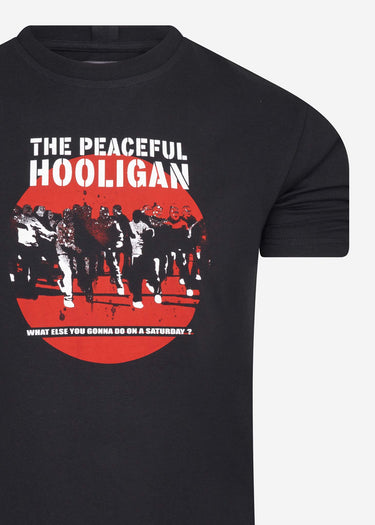 Peaceful Hooligan T-shirts Factory t-shirt - black