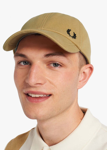 Fred Perry Petten Pique classic cap - desert